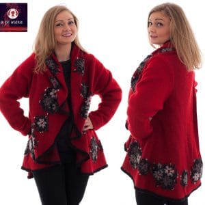 Cardigan Clara rosu