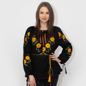 Ie brodata floral Doina 2