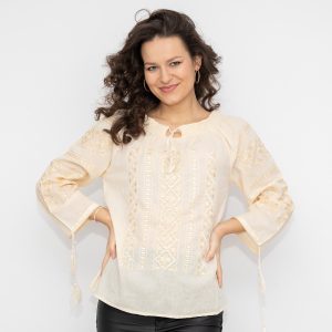 Ie brodata Lora bej 3