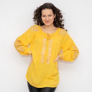 Bluza brodata floral Dina 11