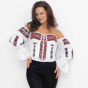 Corset brodat traditional Cristiana 1