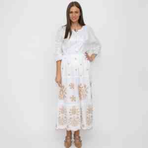 Fusta lunga brodata Steluta 2