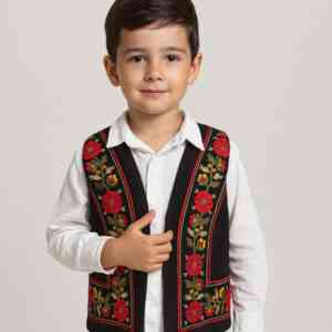 Vestuta brodata copii 30