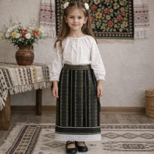 Set catrinta bordata fetite 1